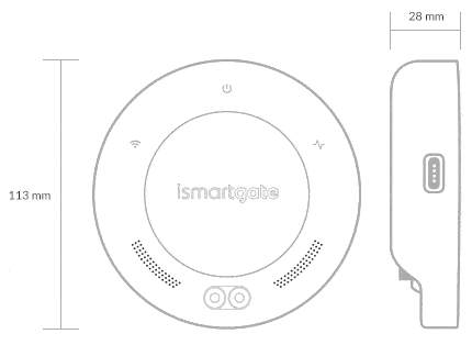 iSmartgate MINI Kit Wired | Remote Pro